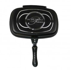 PL-DADG28 BLACK PLATIUM COLLECTION Tigaie dubla cu interior marmorat, 28 cm